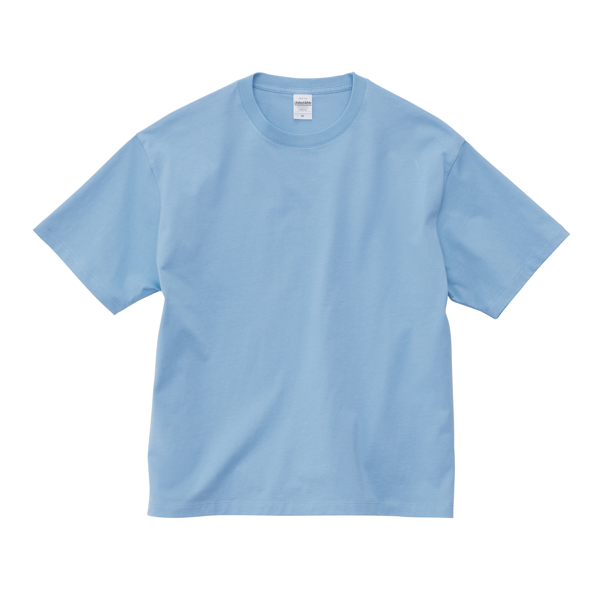 1108/6.5oz ファインジャージー ボックスシルエット Tシャツ
