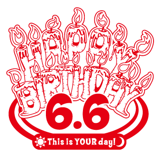 0169/HAPPY BIRTHDAY 6,6