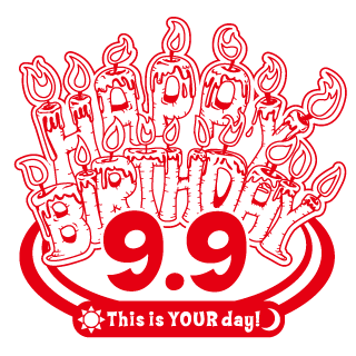 0172/HAPPY BIRTHDAY 9,9