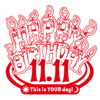 0174/HAPPY BIRTHDAY 11,11