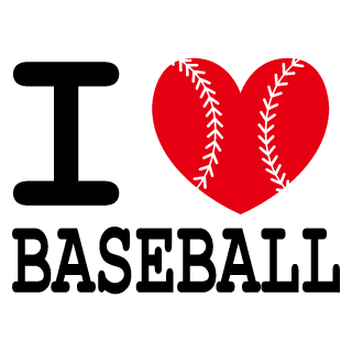 0348/I LOVE BASEBALL