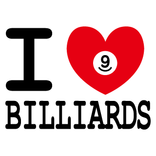 0349/I LOVE BILLIARDS