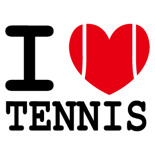 0352/I LOVE TENNIS